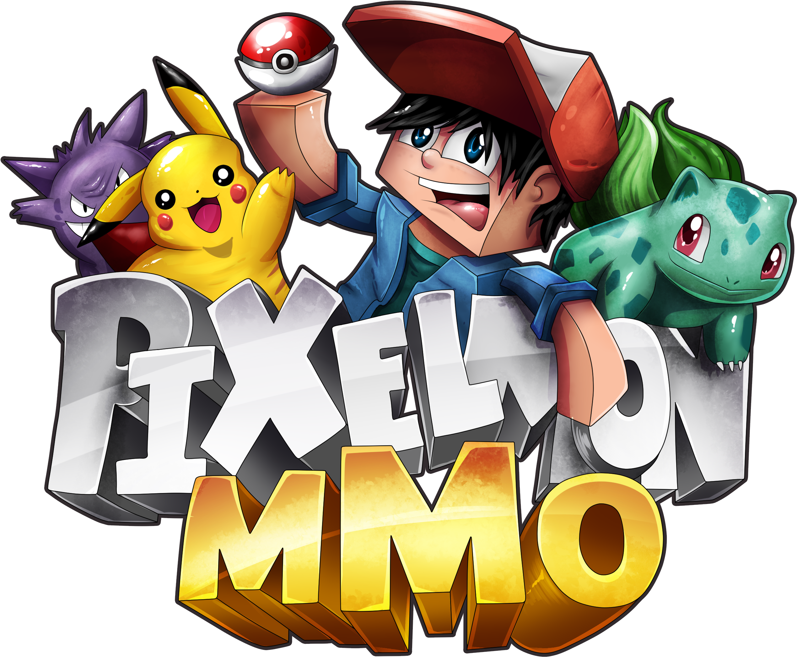 Pixelmon Mmo (2592x2160), Png Download