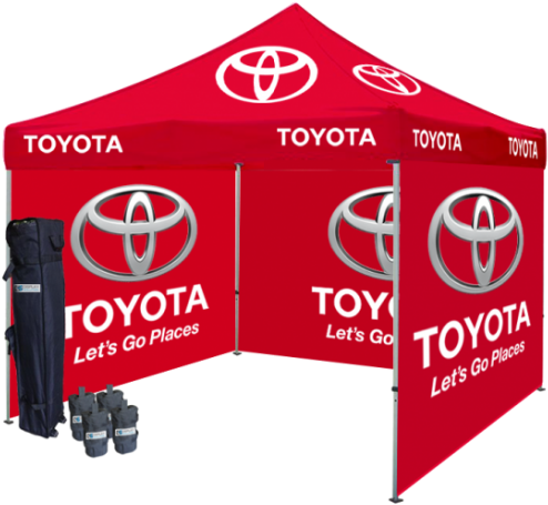 Logo Printed Tent Package (600x600), Png Download