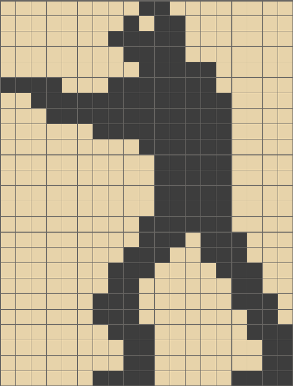 Solution For Original Crossme Level (570x750), Png Download