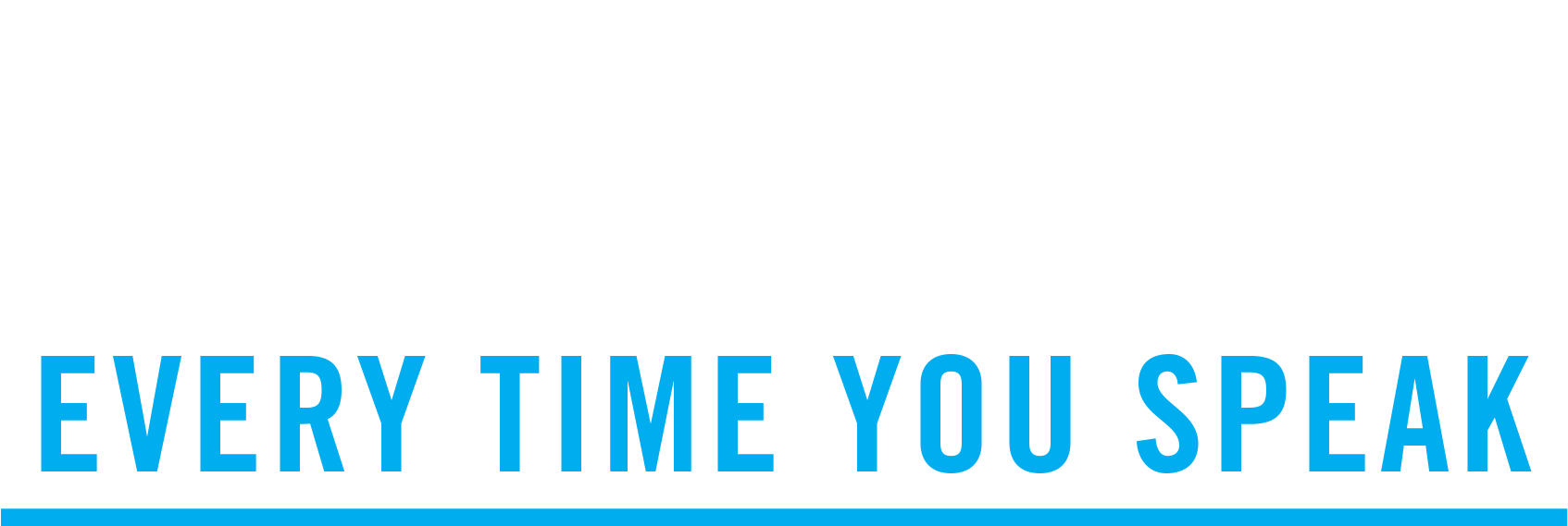 Speak Png (1693x629), Png Download