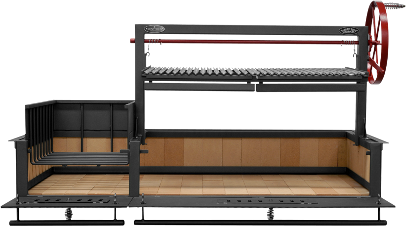 Argentine Grill 60″ W/fire Brick, Grill Head & Firebox, (1024x1024), Png Download