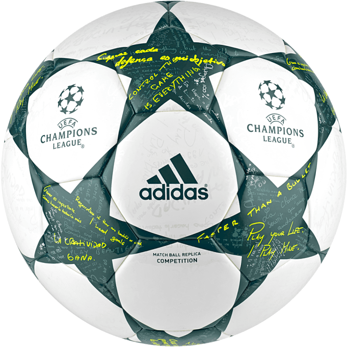 Uefa Champions League Finale 16 Competition Ball (700x700), Png Download