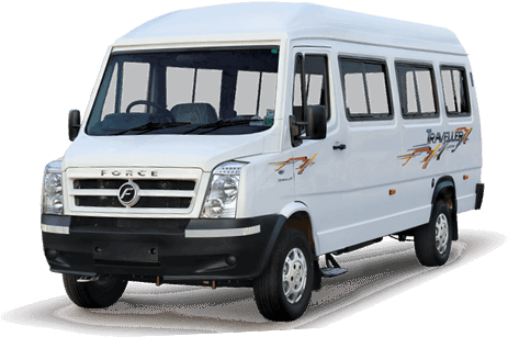 Tempo Travellers 10 Seater (750x415), Png Download
