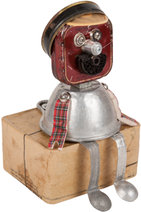 Holden The Hipster Bot (799x432), Png Download