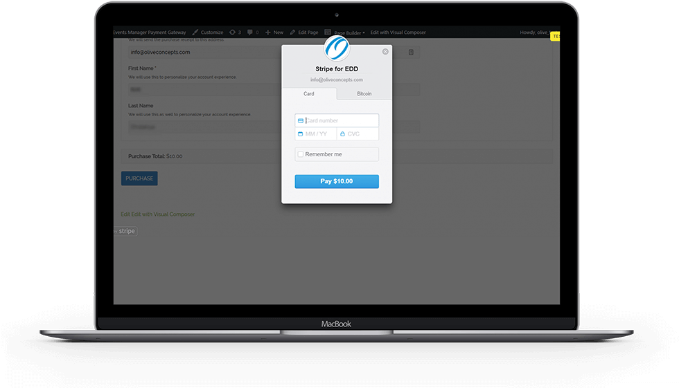 Stripe Payment Gateway For Edd (986x595), Png Download