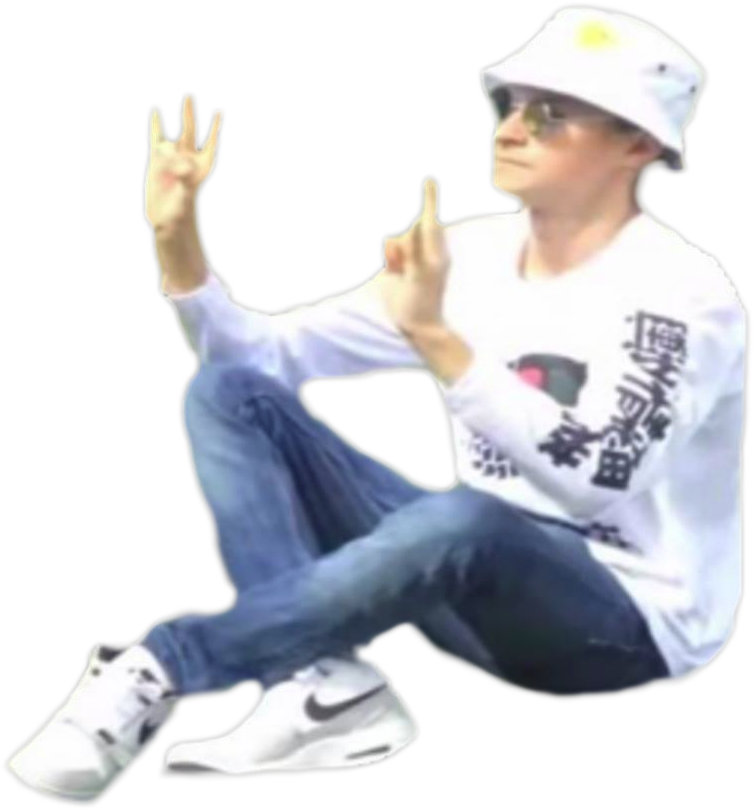 The Transparent Png Of Him Sitting Down (787x858), Png Download