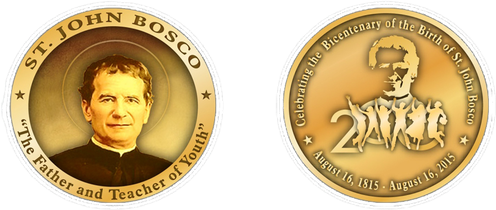 Introducing The Bicentennial Don Bosco Coin (990x444), Png Download