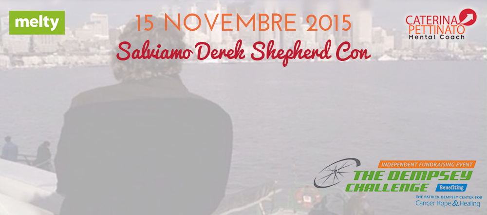 Salviamo Derek Shepherd Con (1000x441), Png Download