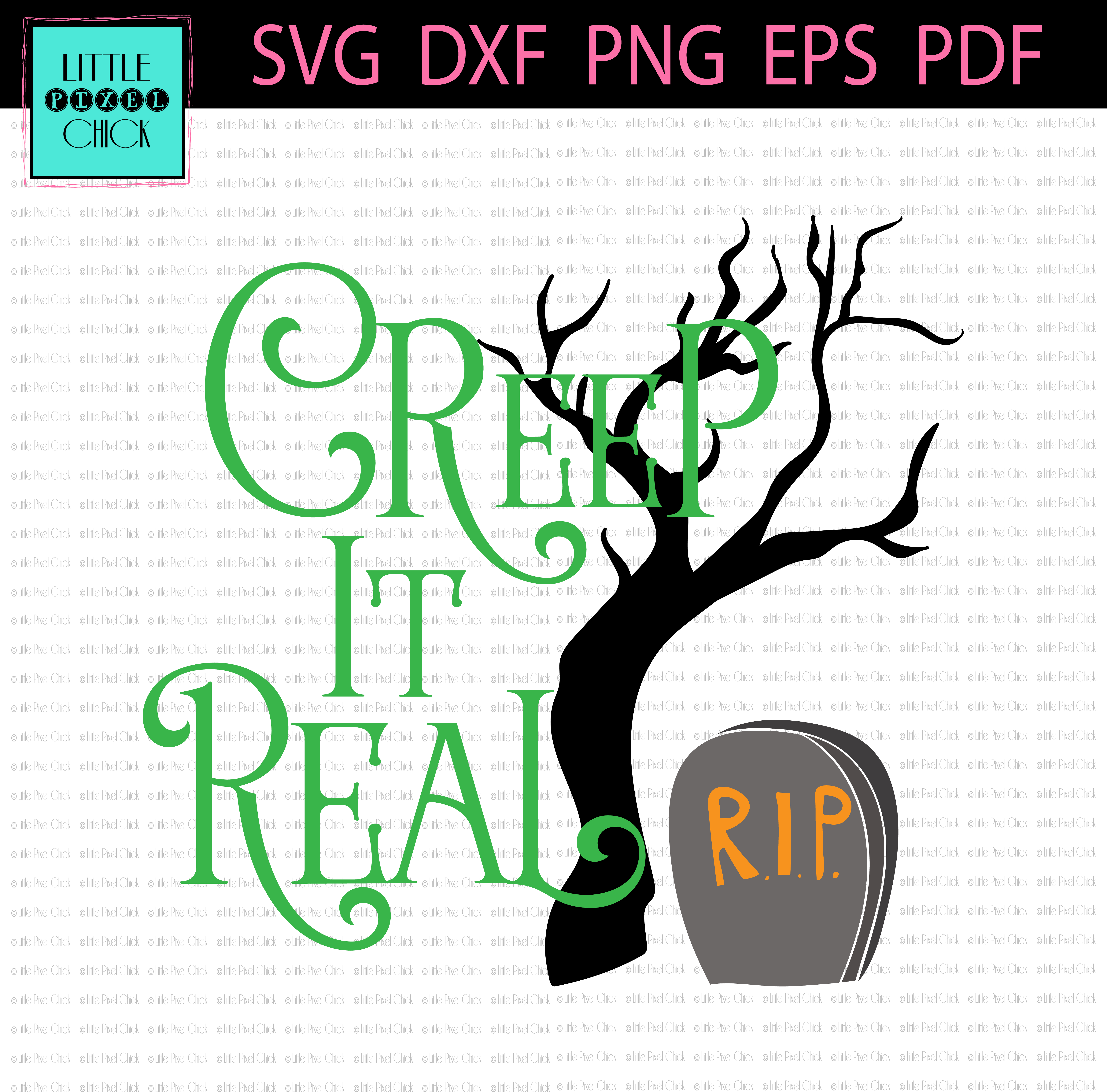 Creep It Real (5834x5834), Png Download