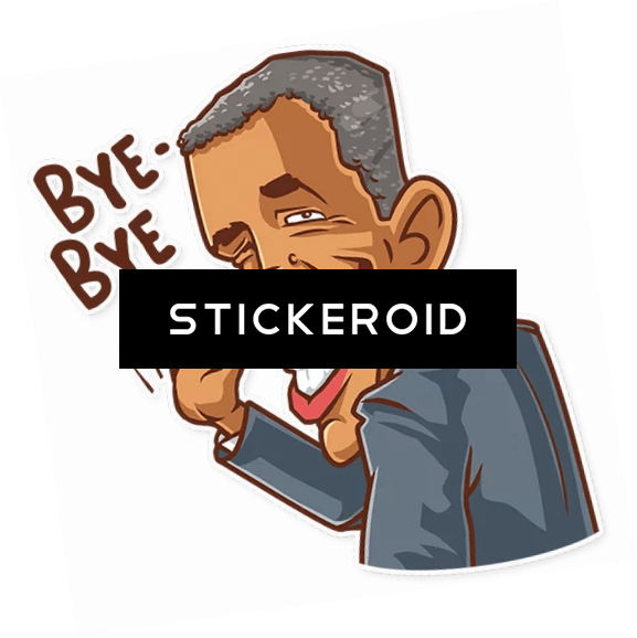 Bye-bye By Bye Obama (577x578), Png Download