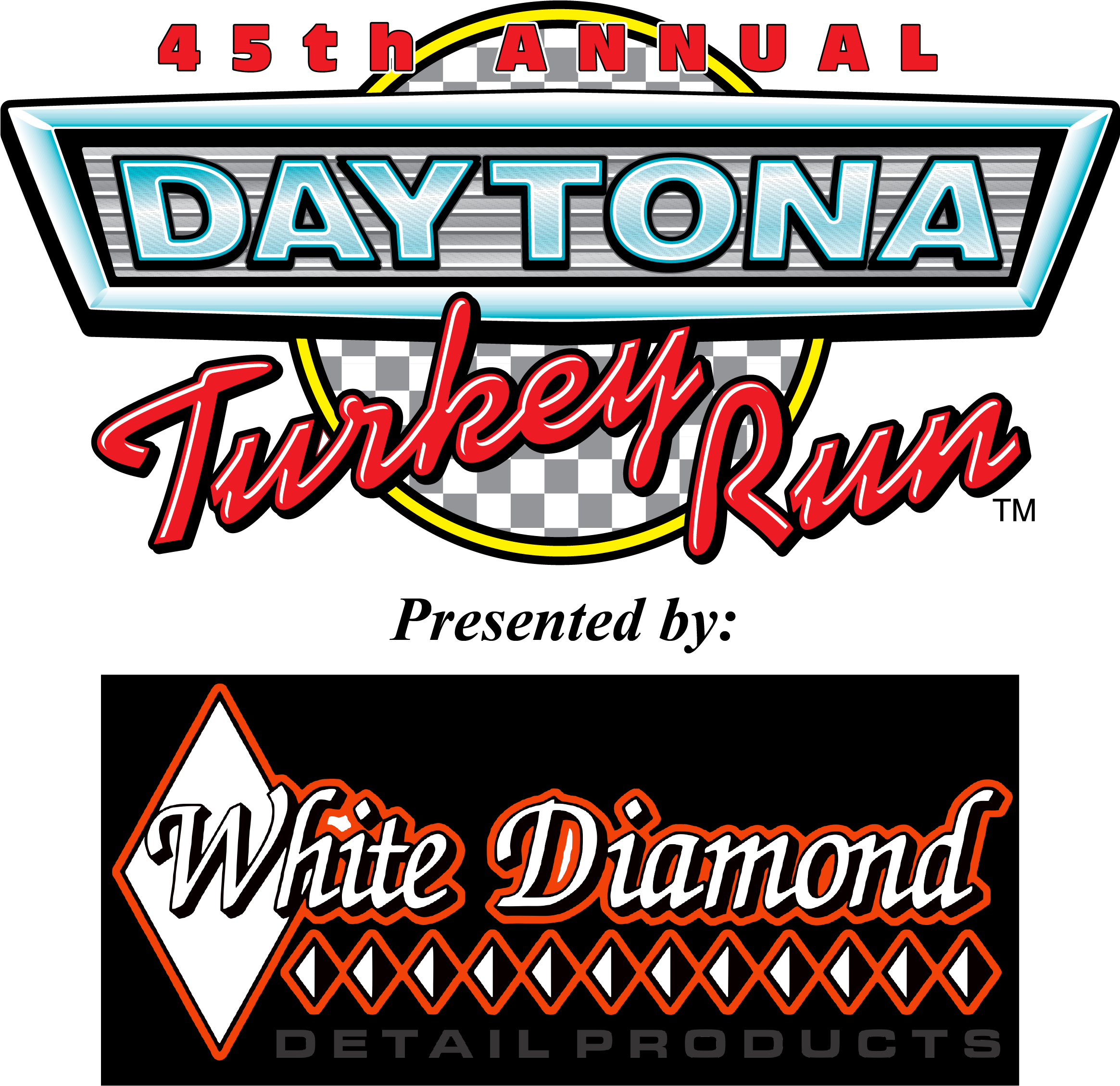 45th Daytona Turkey Run (2333x2293), Png Download
