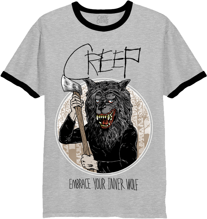 Peachfuzz - Ringer T-shirt (828x758), Png Download
