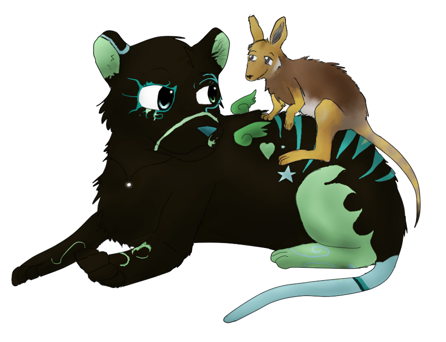 Chyna And Wesleydog's Fursona Amott (900x691), Png Download