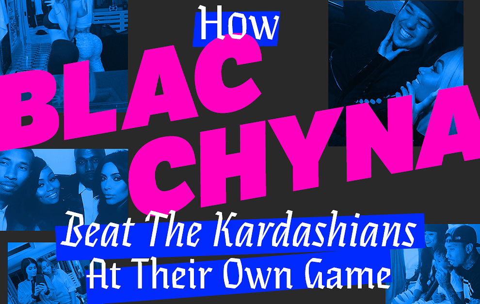 How Blac Chyna Beat The Kardashians At Their Own Game (990x627), Png Download
