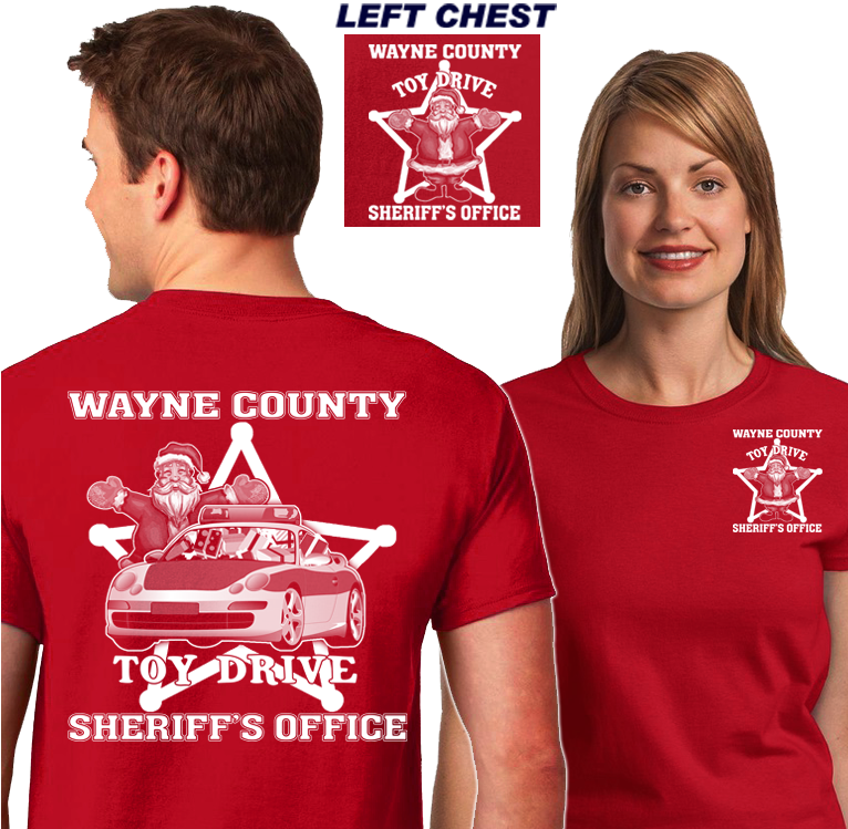 Sheriff's Dept Toy Drive Shirts , Awareness Shirts, (765x765), Png Download