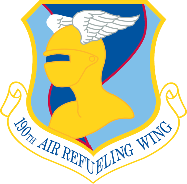 190th Air Refueling Wing, Kansas Air National Guard (609x599), Png Download