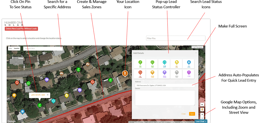 Map And Pinning Image (1061x506), Png Download
