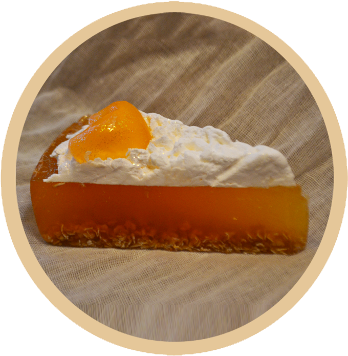 Orange Pie Slice (800x800), Png Download