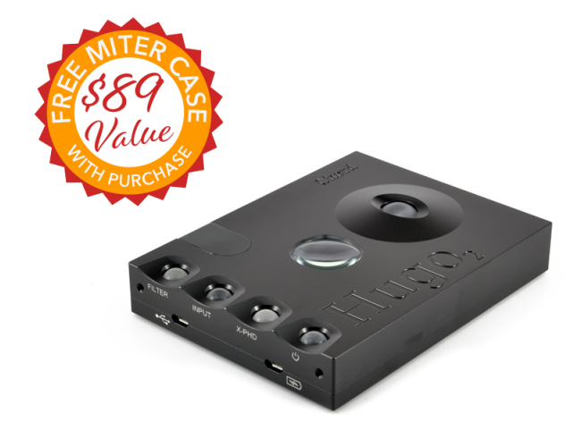 Chord Hugo 2 Dac With Free Miter Leather Case (640x640), Png Download