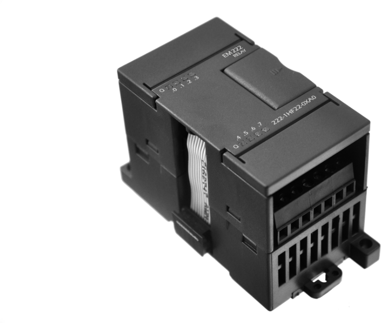 Em222 8 Digital Outputs Relay Micro Plc Controller (1000x664), Png Download