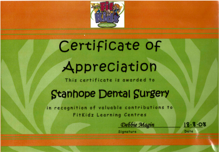 Certificate - Fit Kids (750x750), Png Download