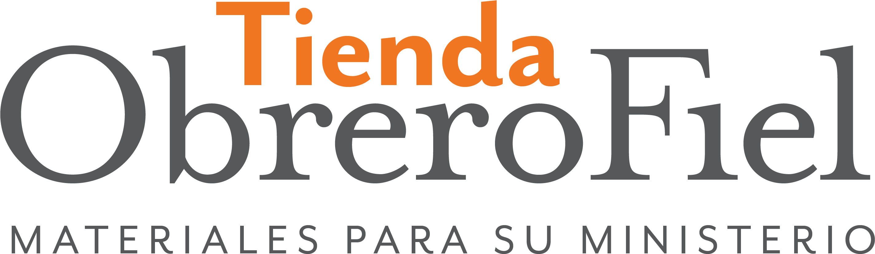 Tienda Obrerofiel Logo Words (2879x950), Png Download