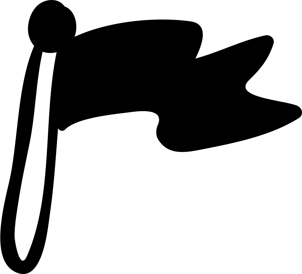 Black Flag Sportive Handmade Symbol Comments (981x890), Png Download
