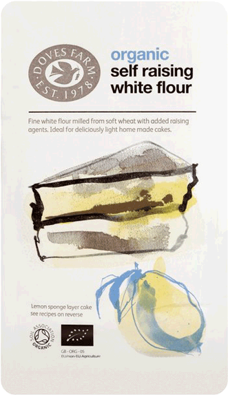 Organic White Flour Self-raising (600x600), Png Download