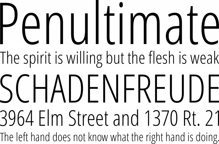 Open Sans Condensed Font Phrases (720x474), Png Download
