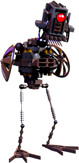 Prototype Mechachickenman (596x540), Png Download