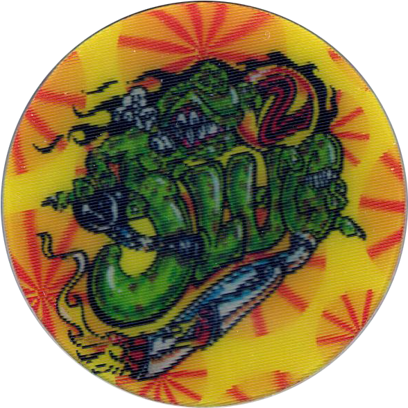 Slug > Series 2 Slammer Stickers 10 Slug 2 666 Screaming (600x600), Png Download