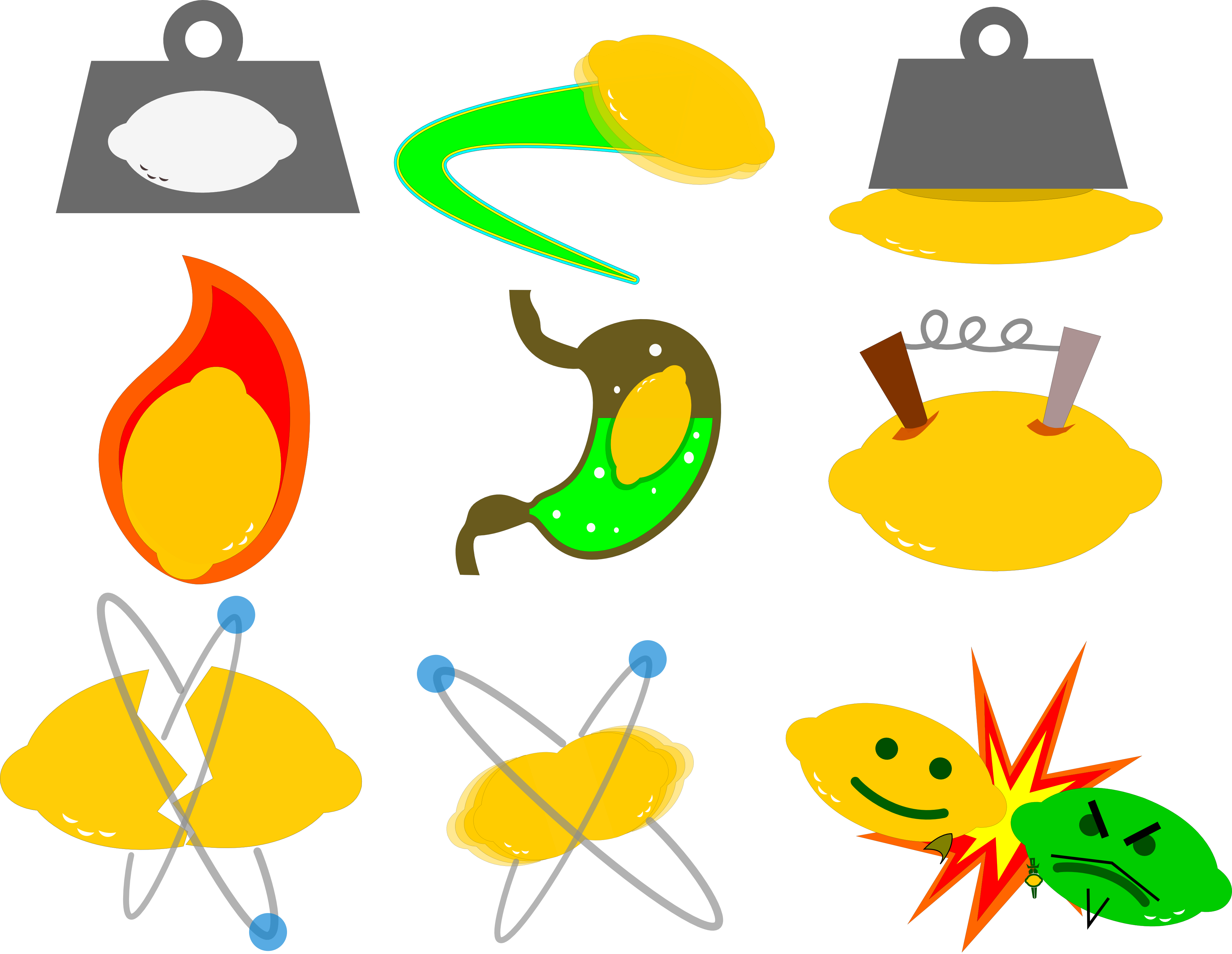 Lemons (4001x3097), Png Download