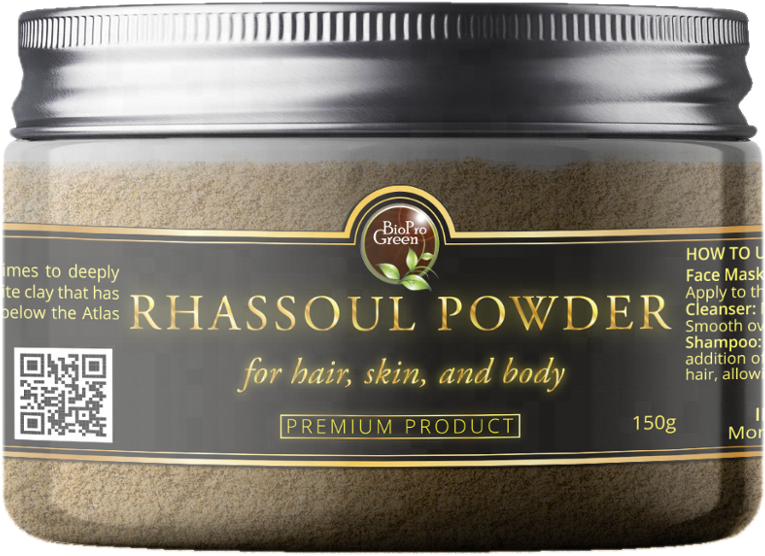 100% Natural Ghassoul Paste,mask For Hair And Body (1000x884), Png Download