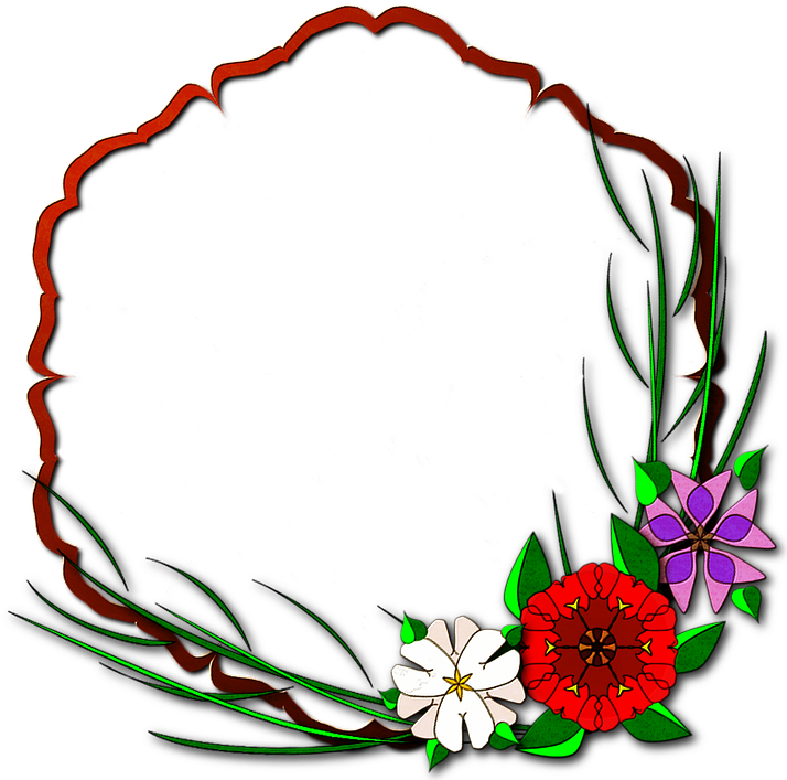 Cadre Nature Png (722x720), Png Download