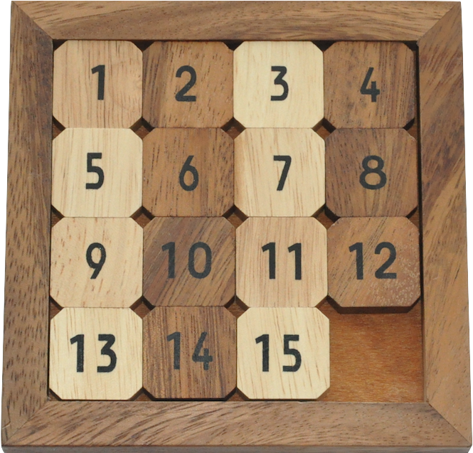 15 Puzzle Image (956x804), Png Download