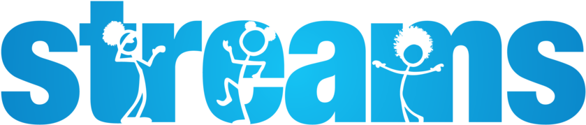 Streams Blue Medium (1000x400), Png Download