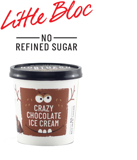 Little Bl°c Crazy Chocolate Ice Cream (640x640), Png Download