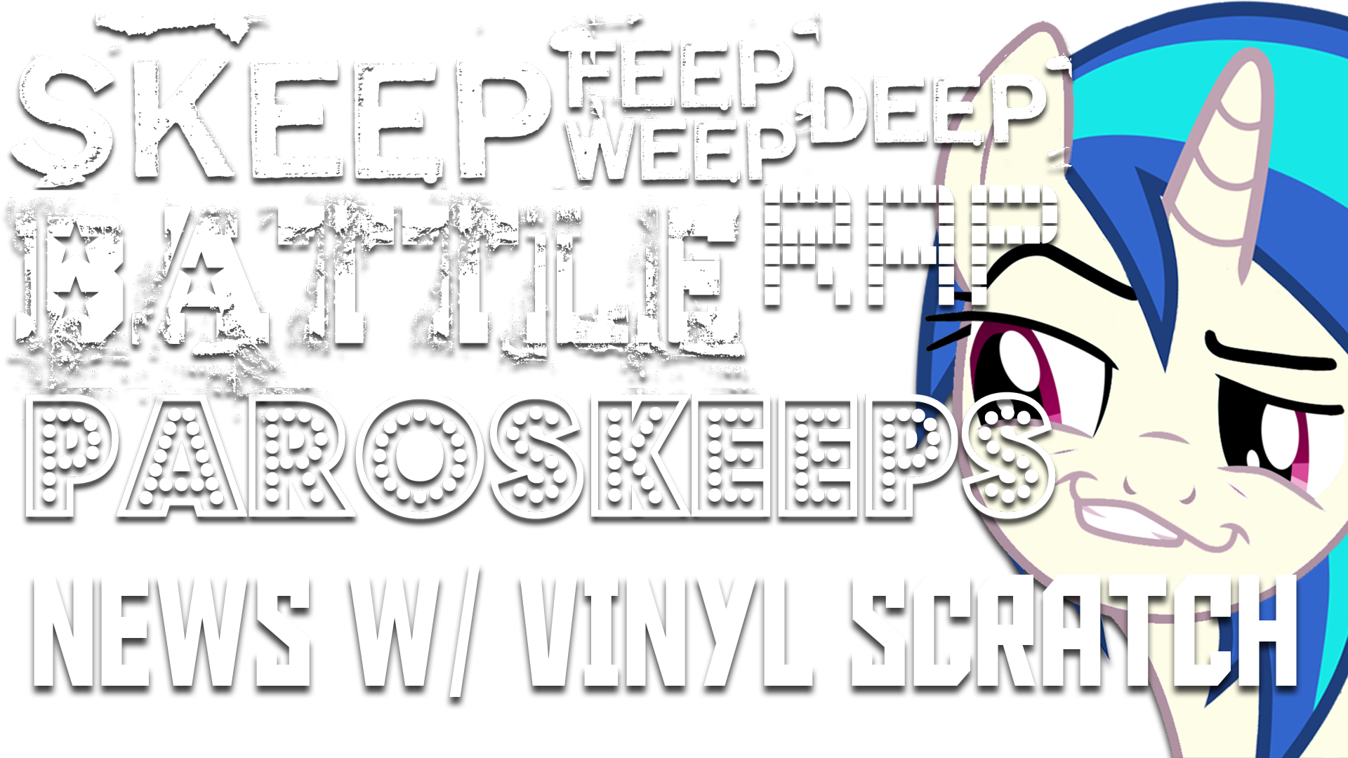 Skeeptieel/skfwdrbps News W/ Vinyl Scratch (1920x1080), Png Download