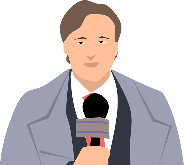Reporter Png (623x559), Png Download