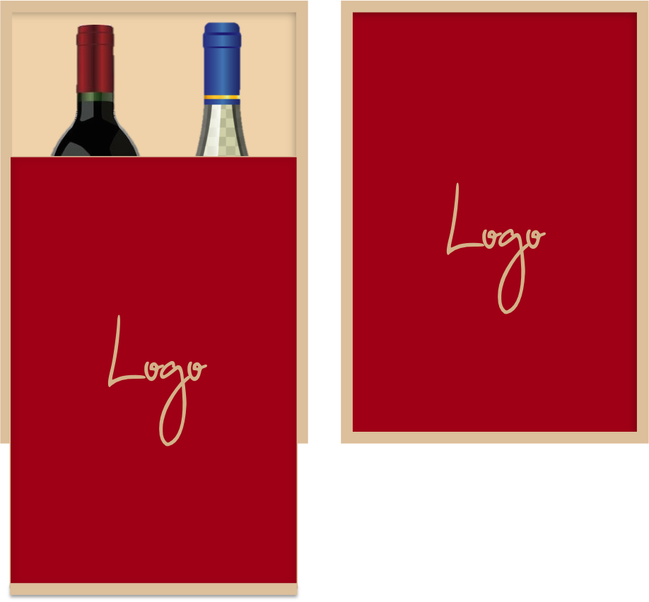 Red Wine Box (918x852), Png Download