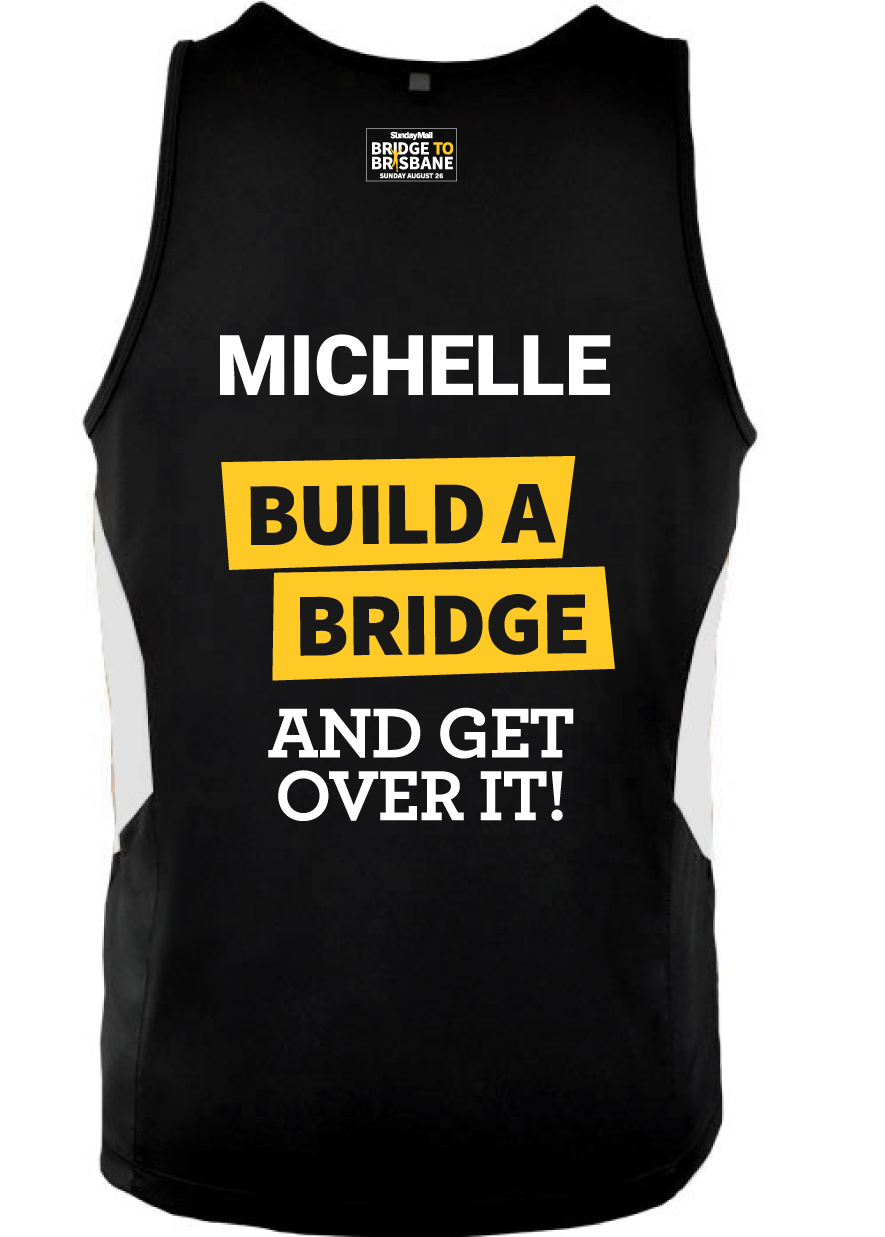 Youth Black Personalised Singlet (1500x1500), Png Download