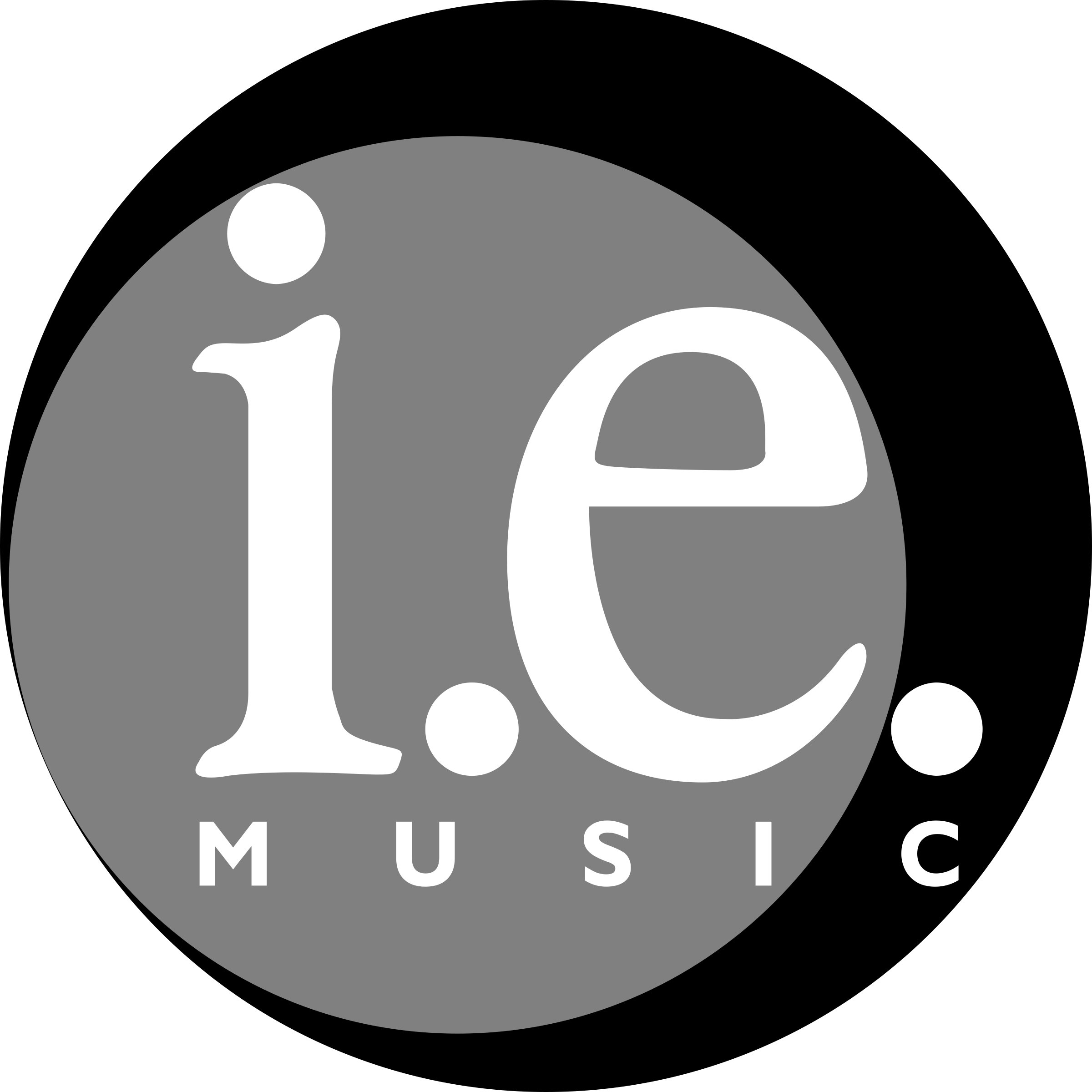 I E Music Logo Png Transparent (2400x2400), Png Download