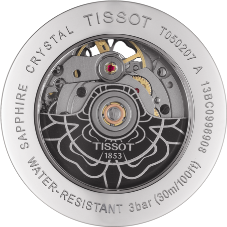 Image Watch Tissot Lady Heart Powermatic (555x840), Png Download