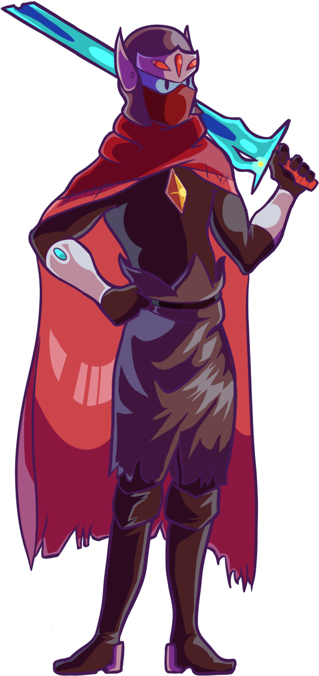 The Drifter From Hyper Light Drifter For @theatricalassassin (672x1372), Png Download