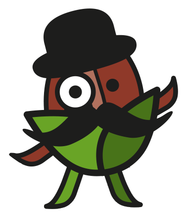 With His Black Bowler Hat And A Nice Little Green Suit (591x591), Png Download