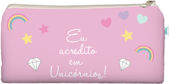 Simas Criativos Necessaire Estojo Unic Rnio Unicrnio (801x800), Png Download