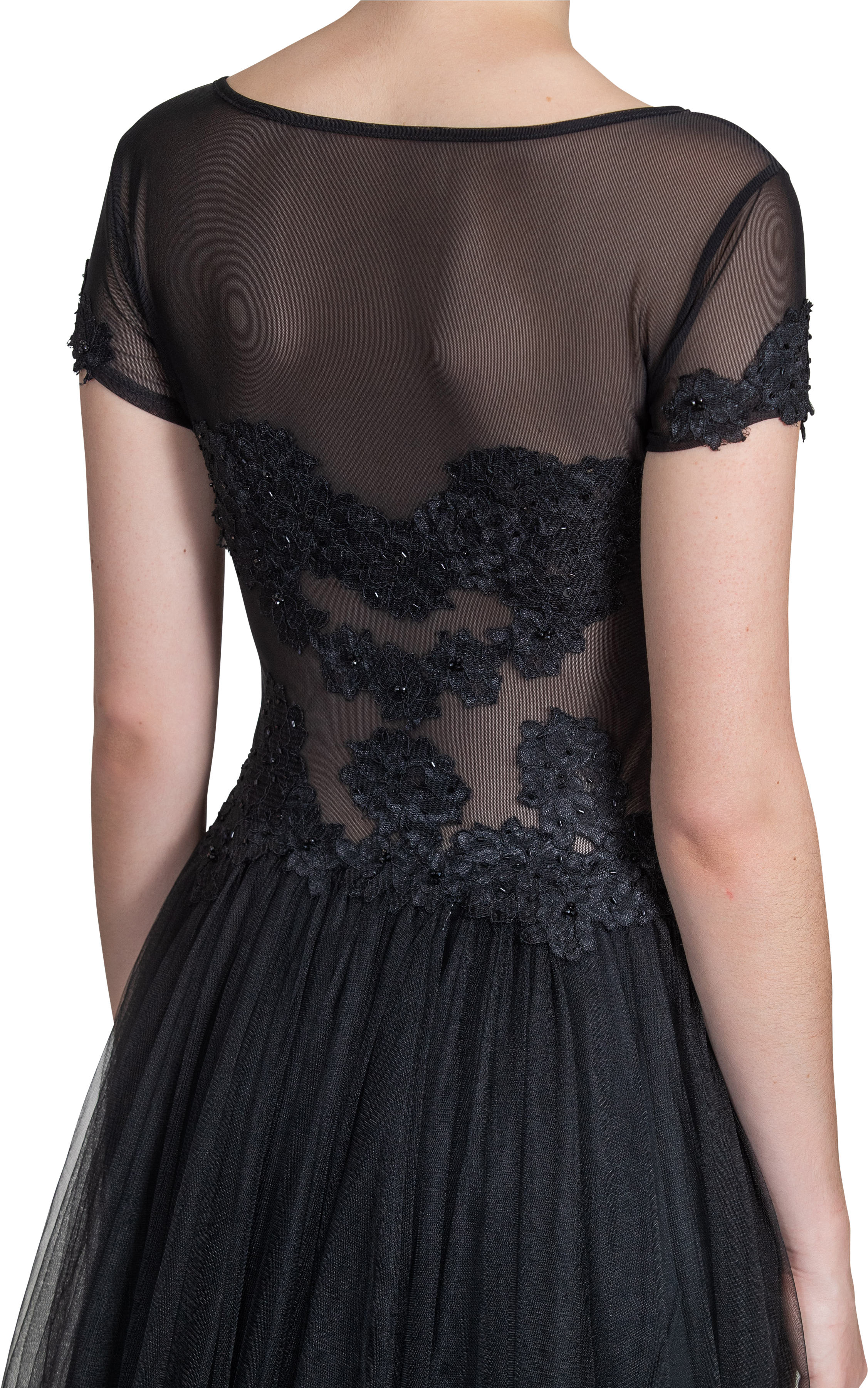 Illusion Lace Gown (2400x3600), Png Download