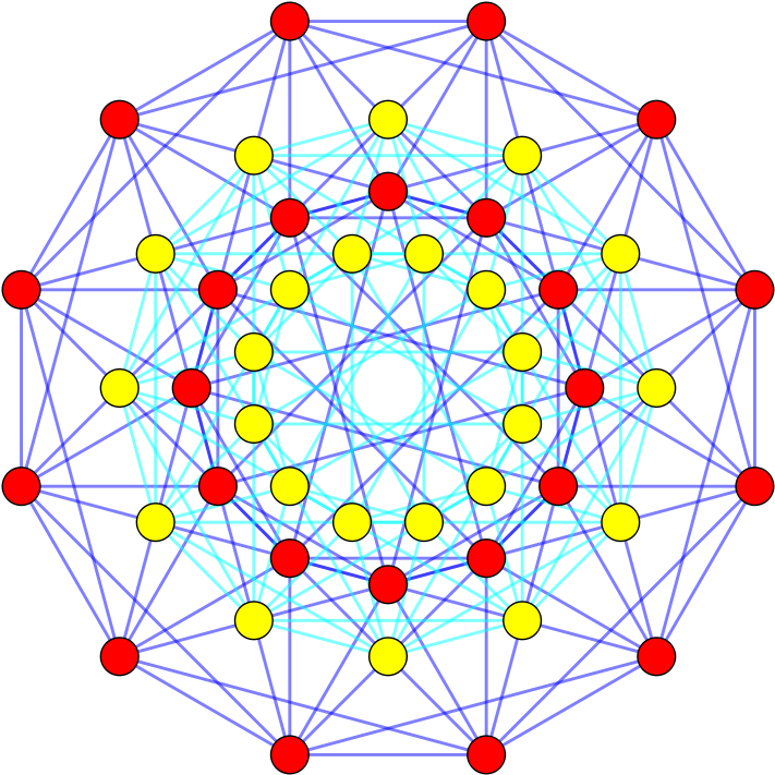 F4 Roots By 24-cell Duals (768x768), Png Download