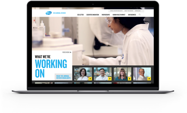 Pfizer Png (1000x563), Png Download