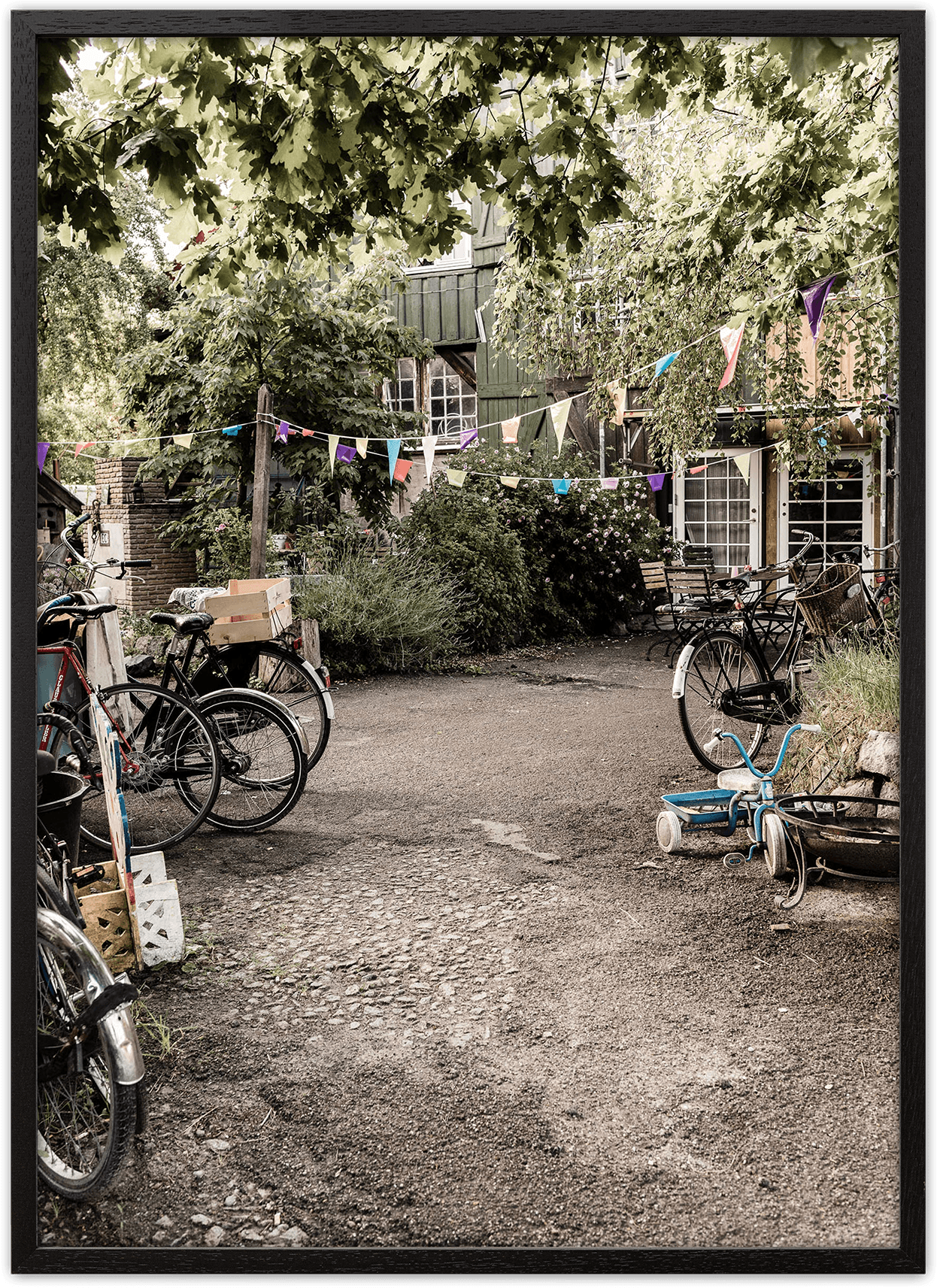 Backyard Poster - Road Bicycle (1750x1750), Png Download